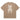 SILK LADOK SHORT SLEEVE T-SHIRT DARK BEIGE