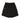 LADOK WAPPEN RIBBED CARGO SHORTS BLACK