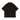 LADOK WAPPEN HALF ZIP-UP COLLAR SHORT SLEEVE T-SHIRT BLACK