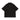 LADOK WAPPEN HALF ZIP-UP COLLAR SHORT SLEEVE T-SHIRT BLACK