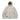 LITE GLOSSY HOODED DOWN JUMPER STONE