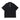 VENTURY HALF ZIP-UP COLLAR SHORT SLEEVE T-SHIRT BLACK