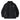 HIGH-NECK RIPSTOP PUFFER JUMPER BLACK