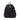 EMBROIDERED LADOK LOGO SHIRRING BACKPACK BLACK
