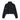 VENTURY HIGH-NECK CROP ZIP-UP JACKET BLACK