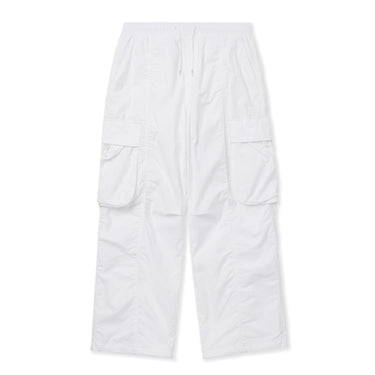 LW3 SHIRRING BIG CARGO WIDE PANTS OFF WHITE
