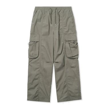 LW3 SHIRRING BIG CARGO WIDE PANTS KHAKI