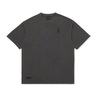 PIGMENT MINI LADOK WAPPEN SHORT SLEEVE T-SHIRT CHARCOAL GREY
