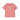 SMALL ICON LOGO SALT WASHING SLIM SHORT SLEEVE T-SHIRT CORAL