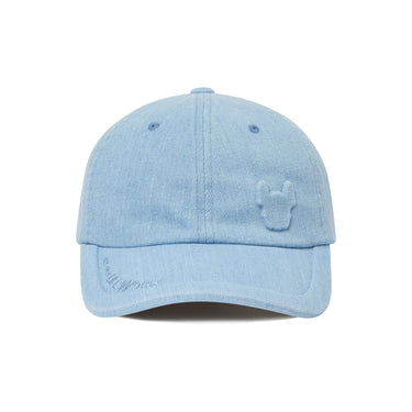 WASHING LADOK SOFT BALL CAP INDIGO