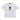 HIPDOK APPLIQUE SHORT SLEEVE TSHIRT  WHITE MELANGE GREY