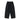 LW2 COTTON TWILL CATION WIDE PANTS BLACK