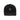 EMBROIDERED LADOK SOFT BALL CAP BLACK
