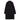 WOMAN LADOK WAPPEN WAFFLE HALF ZIP-UP ONE-PIECE DRESS BLACK