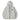 SMALL LADOK WAPPEN WAFFLE HOODED ZIP-UP LIGHT GREY