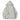 SMALL LADOK WAPPEN WAFFLE HOODED ZIP-UP LIGHT GREY