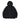 SMALL LADOK WAPPEN VENTURY HOODED ZIP-UP BLACK