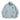 NYLON W LOGO HIGH-NECK WINDBREAKER SKY BLUE