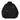 NYLON W LOGO HIGH-NECK WINDBREAKER BLACK