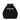 MINI LADOK WAPPEN WAFFLE HOODED ZIP-UP BLACK