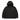 FIT HOODED HIGH-NECK JACKET BLACK