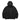 REVERSIBLE NOISE LADOK HOODED JUMPER BLACK