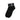 LADOK STRIPE SHORT SOCKS BLACK