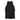 LOOSE-FIT SLEEVELESS LONG VEST BLACK