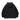 NYLON SPAN LONG SLEEVE HOODED ANORAK BLACK