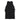 LOOSE-FIT SLEEVELESS LONG VEST BLACK