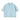 VENTURY HALF ZIP-UP ACTIVE COLLAR SHORT SLEEVE T-SHIRT SKY BLUE