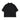 VENTURY HALF ZIP-UP ACTIVE COLLAR SHORT SLEEVE T-SHIRT BLACK