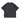 STRIPED LOGO FOAM SHORT SLEEVE T-SHIRT BLACK