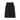NYLON SPAN CARGO LONG SKIRT [SET UP] BLACK
