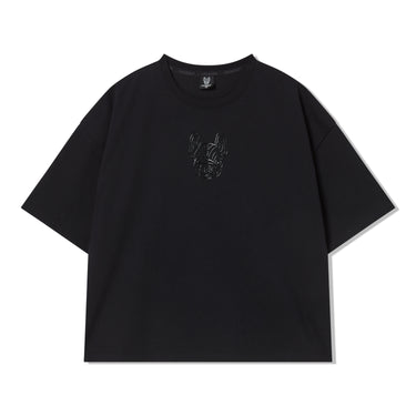 HIGH FREQUENCY LADOK OVER FIT SHORT SLEEVE T-SHIRT BLACK