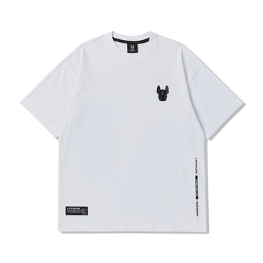 SUPIMA LADOK WAPPEN SHORT SLEEVE T-SHIRT WHITE