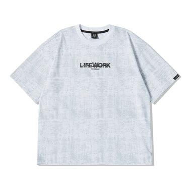 FOG LOGO PRINT SHORT SLEEVE T-SHIRT [SET UP] WHITE