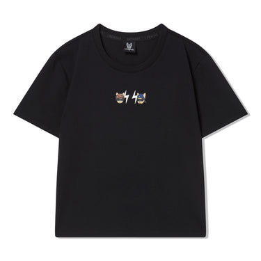 LIGHTNING HIPDOK SLIM FIT SHORT SLEEVE T-SHIRT BLACK