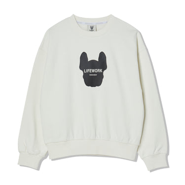 VIVID LADOK MTM SWEATSHIRT IVORY