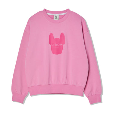 VIVID LADOK MTM SWEATSHIRT PINK
