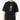 SNAPBACK HIPDOK APPLIQUE SHORT SLEEVE T-SHIRT BLACK