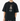 SNAPBACK HIPDOK APPLIQUE SHORT SLEEVE T-SHIRT BLACK