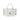 SILVER LADOK CANVAS 2WAY MINI TOTE BAG IVORY
