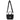 SILVER LADOK CANVAS 2WAY MINI TOTE BAG BLACK