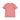 SMALL ICON LOGO SALT WASHING SLIM SHORT SLEEVE T-SHIRT CORAL