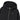 DAMOND QUILTED MIDWEIGHT HOODED DOWN JUMPER BLACK