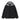 DETACHABLE HOODED BALLOON QUILTED PADDED JUMPER [SET UP] BLACK
