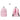 SQUARE LADOK WAPPEN DAILY BACKPACK PINK