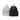 EMBROIDERED LADOK LOGO SHIRRING BACKPACK BLACK