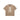 SILK LADOK SHORT SLEEVE T-SHIRT DARK BEIGE